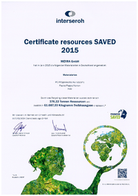 MEYRA - Zertifikat Recycling