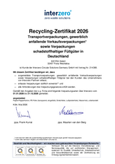 MEYRA - Recycling-Zertifikat