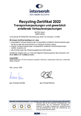 MEYRA - Recycling-Zertifikat